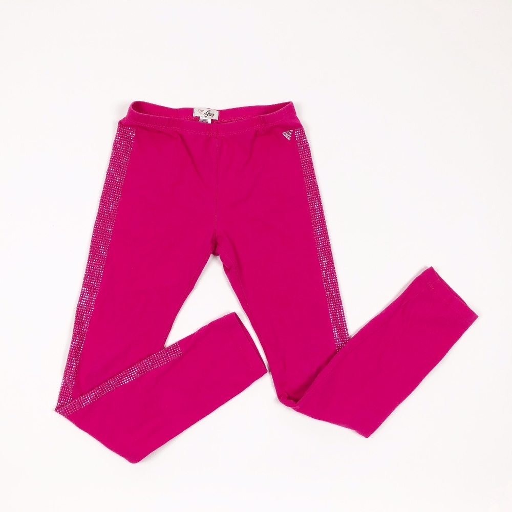 Guess Leggings, Stretch, Size 7-8, Pink